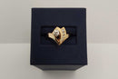 Women's Ring - Yellow Gold 14k (.585) 4.52 grams Size 20