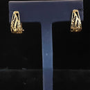 Earrings - Yellow Gold 10k (.417) 2.3 grams
