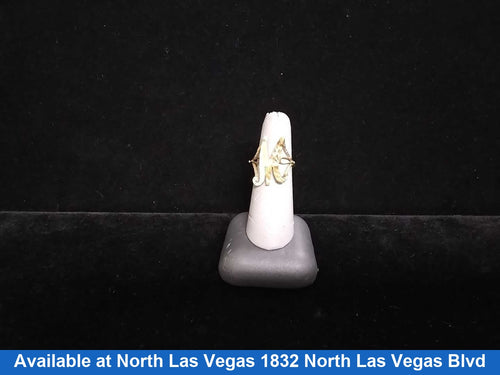 Women's Ring - Yellow Gold 10k (.417) 2.5 grams Size 7