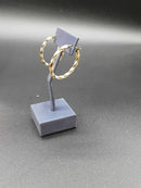 Hoop Earrings - Yellow Gold 14k (.585) 3 grams