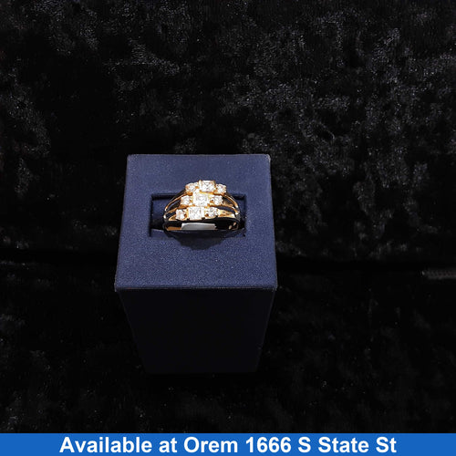 Women's Ring - Yellow Gold 14k (.585) 3.9 grams Size 10