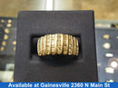 Women's Ring - Yellow Gold 10k (.417) 5.6 grams Size 7.5