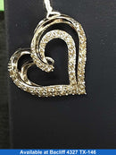 Pendant - White Gold 10k (.417) 2.6 grams