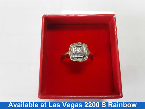 Women's Ring - Yellow Gold 10k (.417) 2.3 grams Size 8.5