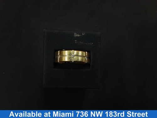 Men's Ring - Yellow Gold 14k (.585) 14.9 grams Size 13.5