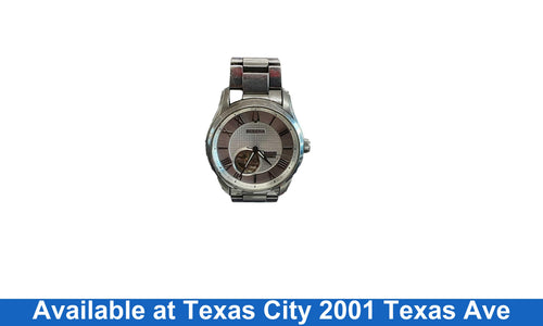 Bulova 96a207 Silver Regular Watch