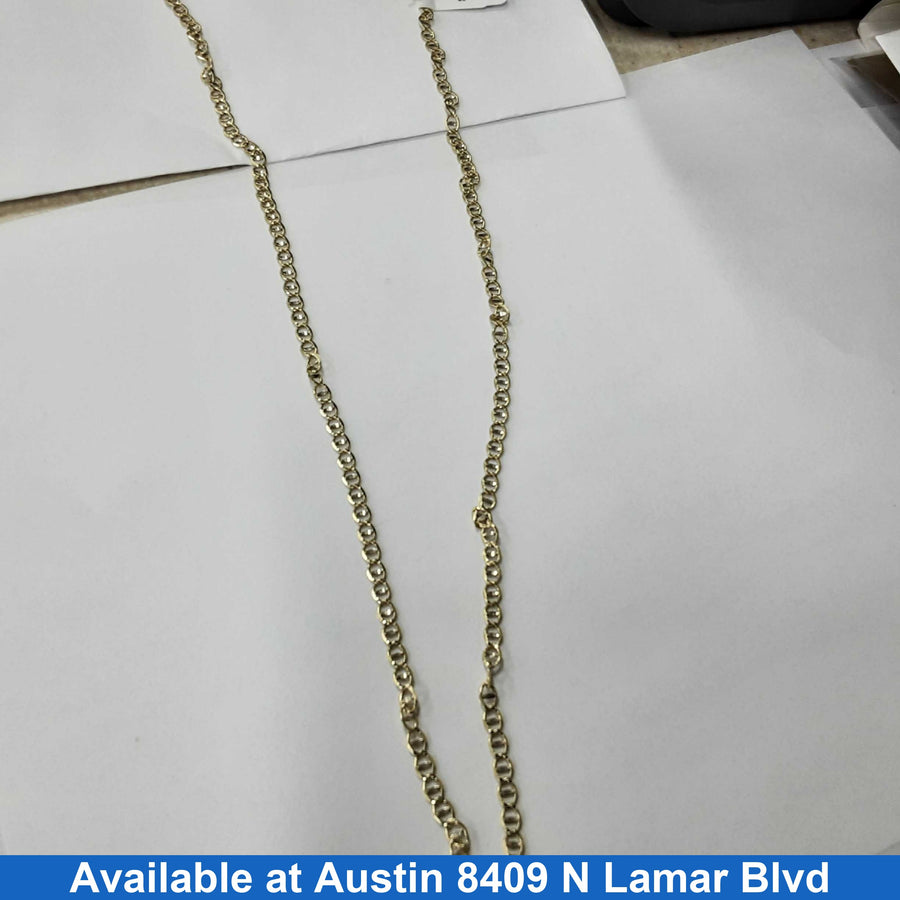 Gucci Chain - Yellow Gold 14k (.585) 11.6 grams 24 inch