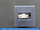 Ring - Engagement Set - Tricolor Gold 14k (.585) 5.9 grams Size 8