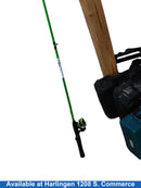 Zebco Hotcast Green Fishing Rod & Reel Combo