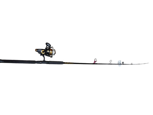 Penn 01g19bk Black Fishing Rod & Reel Combo