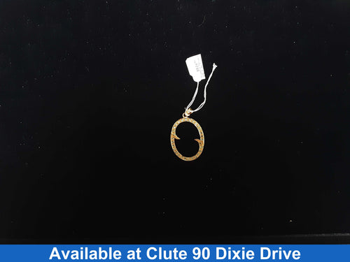 Diamond Pendant - Yellow Gold 14k (.585) 4.4 grams