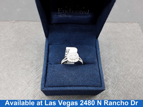 Ring - Wedding Set - White Gold 14k (.585) 3.6 grams Size 5