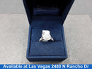 Ring - Wedding Set - White Gold 14k (.585) 3.6 grams Size 5