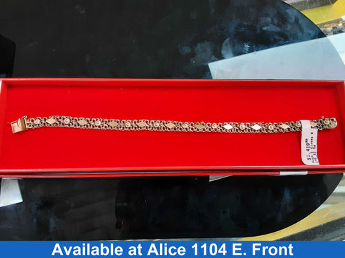 Bracelet - Yellow Gold 14k (.585) 10.5 grams 7 inch