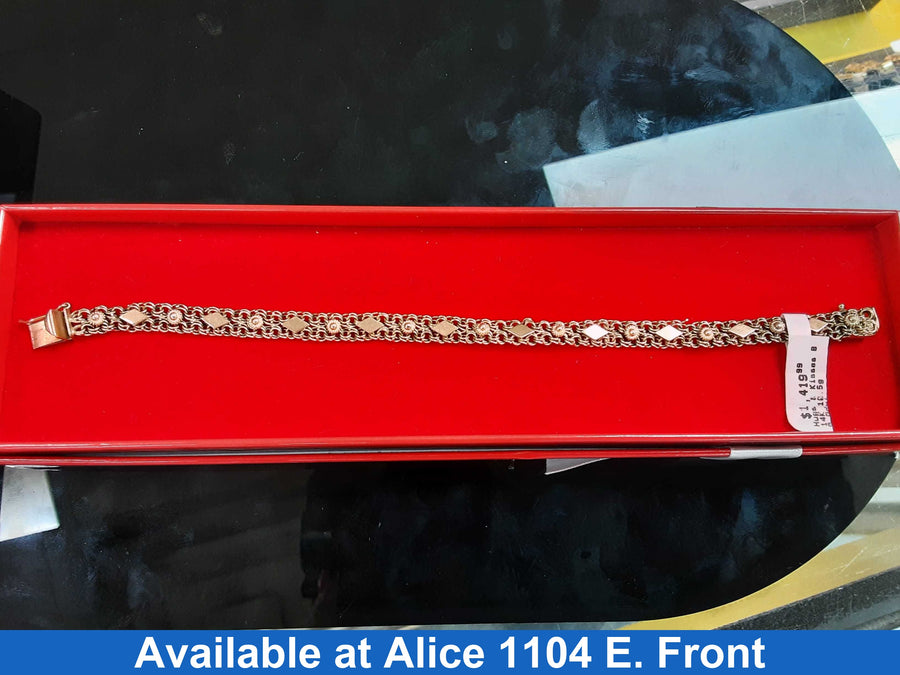 Bracelet - Yellow Gold 14k (.585) 10.5 grams 7 inch