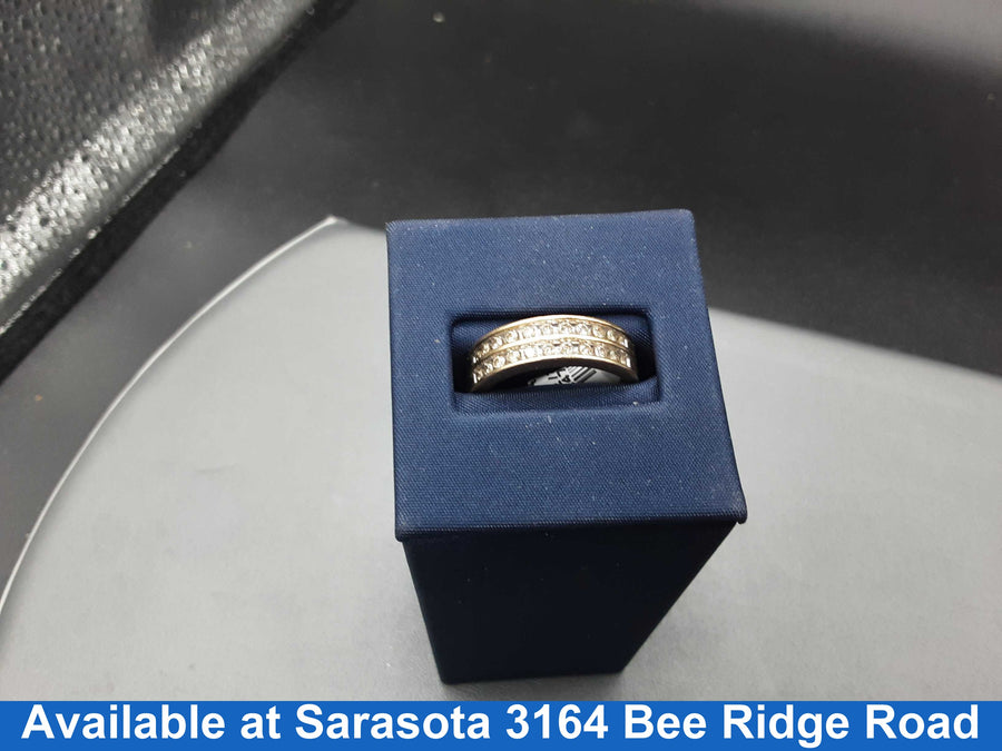 Men's Ring - Yellow Gold 14k (.585) 4.3 grams Size 7