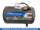 Campbell Hausfeld Portable Airtank Gray Electric Compressor