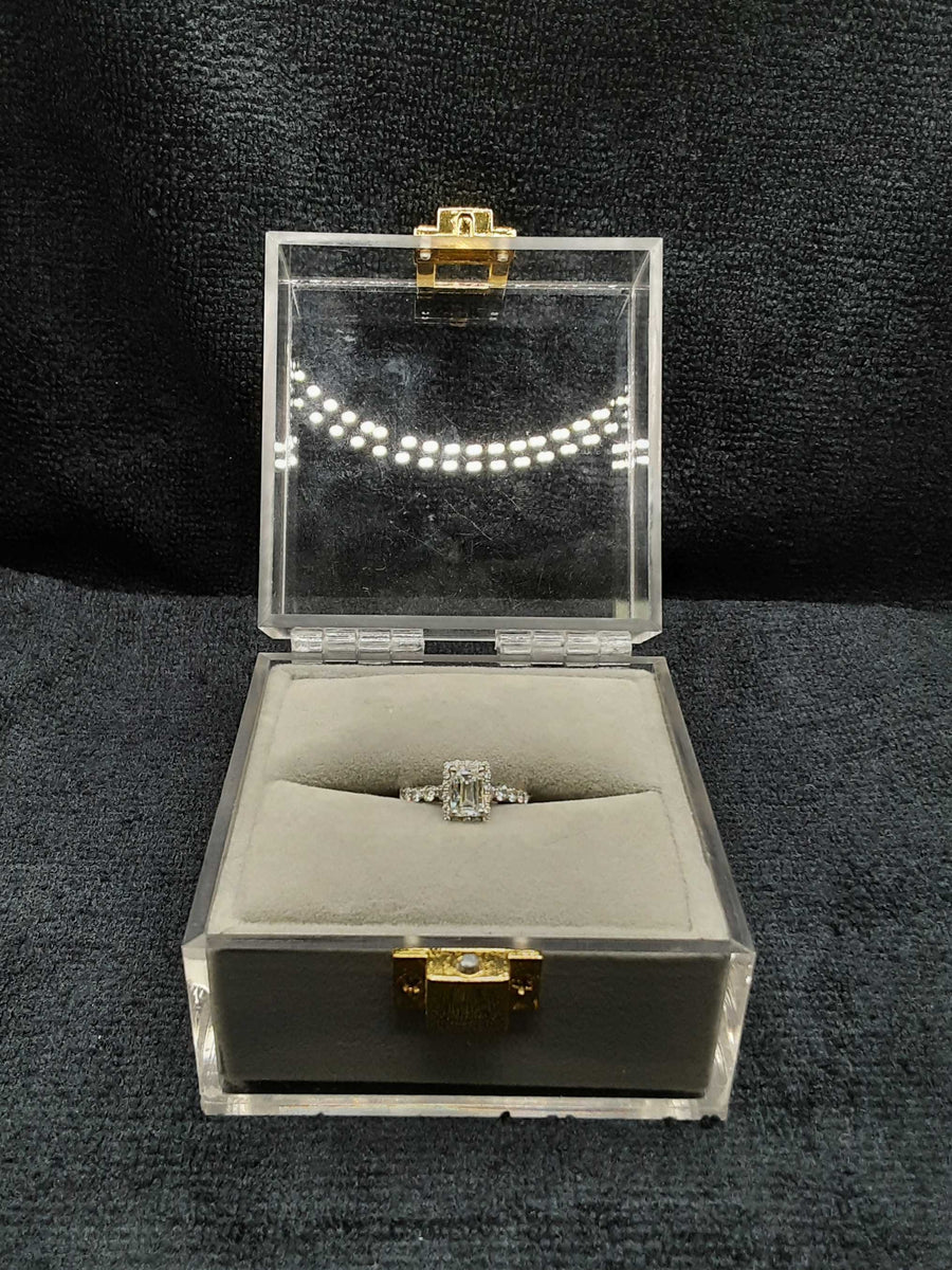 Emerald Cut Engagement Ring