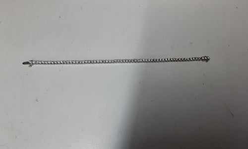 Tennis Bracelet - White Gold 10k (.417) 9.7 grams 7 inch