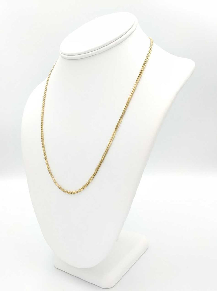 Cuban Link Chain - Yellow Gold 10k (.417) 5 grams 20 inch