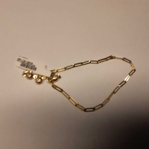 Link Bracelet - Yellow Gold 14k (.585) 3.5 grams 11 inch