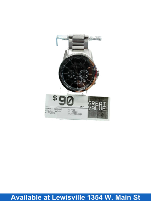 Armani Exchange Ax7120 Silver Regular Watch