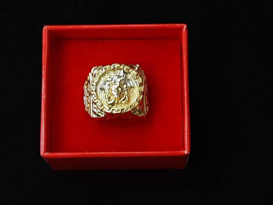 Men's Ring - Yellow Gold 10k (.417) 6.1 grams Size 20