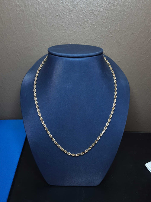Rope Chain - Yellow Gold 14k (.585) 11.8 grams 26 inch