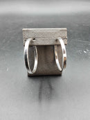 Bangle Earrings - Silver 14.8 grams
