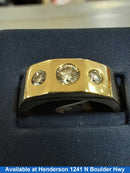 Men's Ring - Yellow Gold 14k (.585) 15.7 grams Size 20