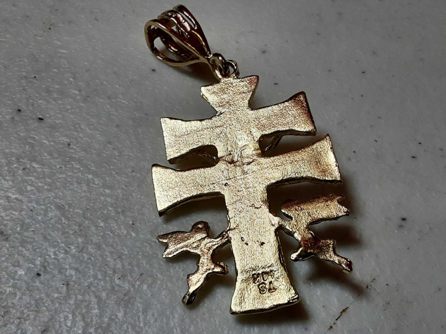 Religious Pendant - Yellow Gold 14k (.585) 10.9 grams