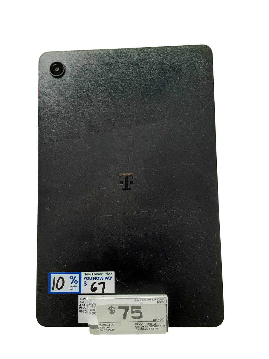 T-mobile Revvl Tab 2 Black Tablet