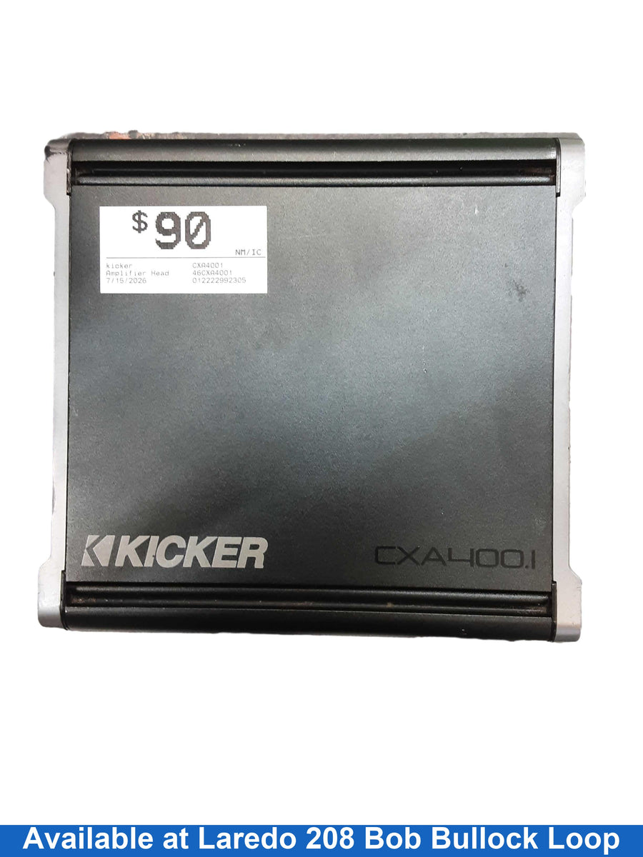 Kicker Cxa4001 Black Generic Amplifier Head
