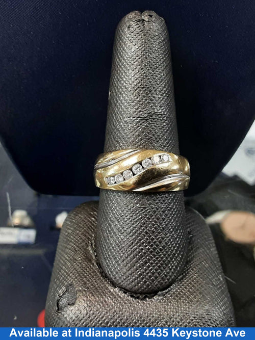 Ring - Wedding Band - Yellow Gold 10k (.417) 3.6 grams Size 9
