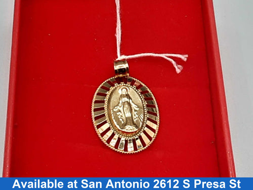 Religious Pendant - Yellow Gold 10k (.417) 1.5 grams