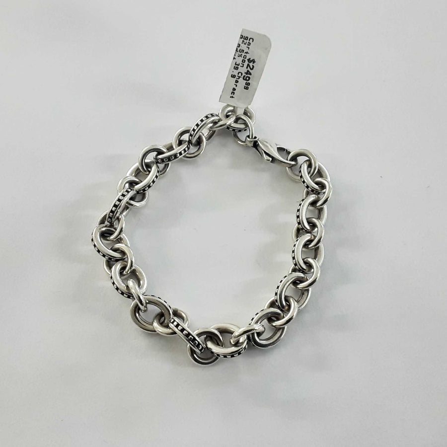 Bracelet - Silver 39.9 grams 8 inch