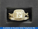 Ring - Engagement Set - Silver 6.3 grams Size 9