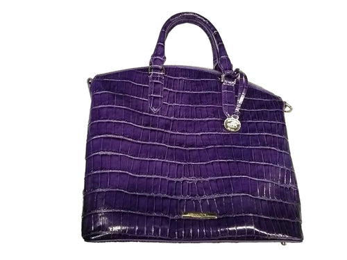 Brahmin 5052 Purple Purse / Handbag
