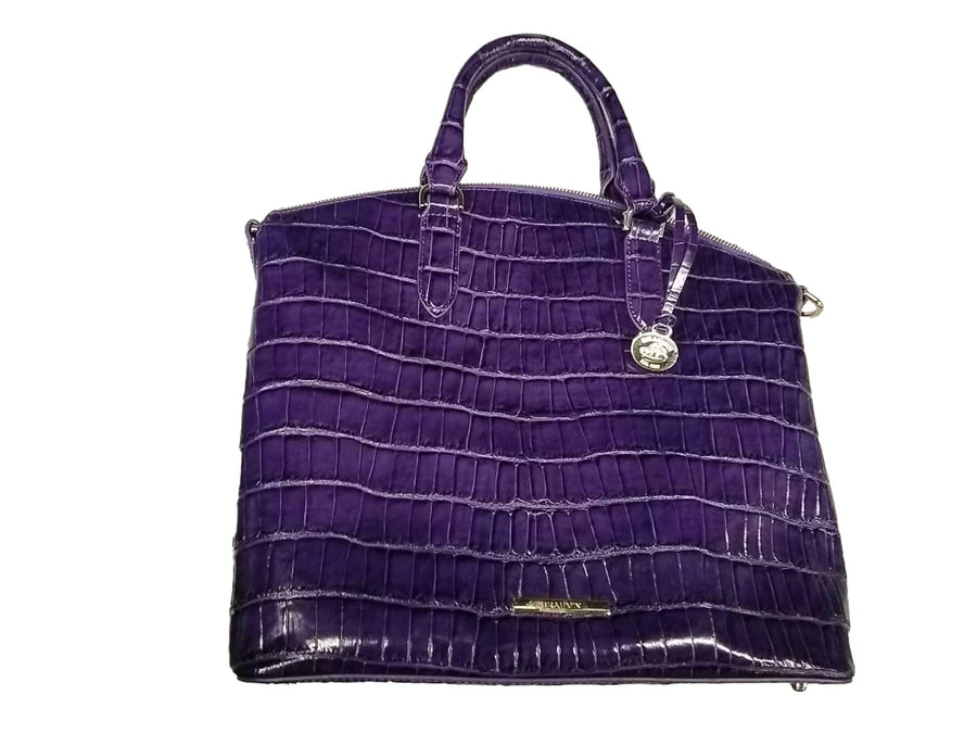 Brahmin 5052 Purple Purse / Handbag