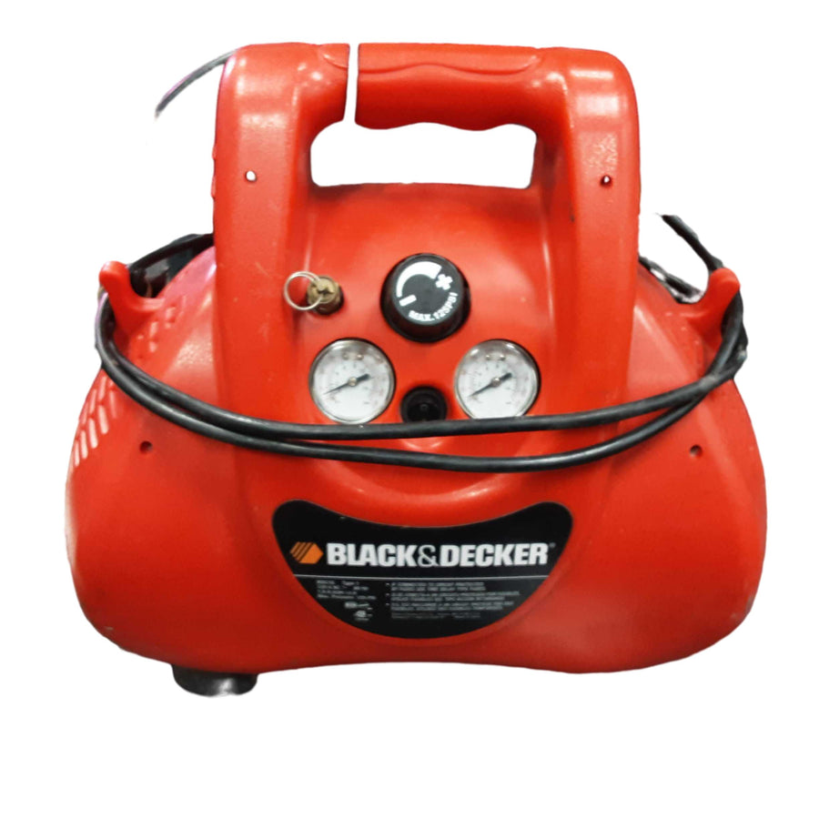 Black & Decker Bdc1g Orange Electric Compressor