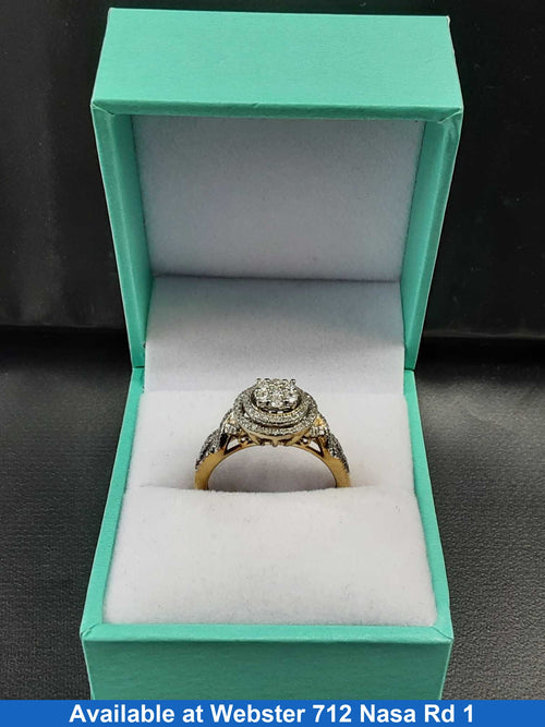 Women's Ring - Yellow Gold 10k (.417) 4.4 grams Size 8
