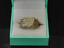 Women's Ring - Yellow Gold 14k (.585) 7.4 grams Size 9