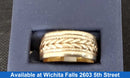 Ring - Wedding Band - Yellow Gold 14k (.585) 10 grams Size 8