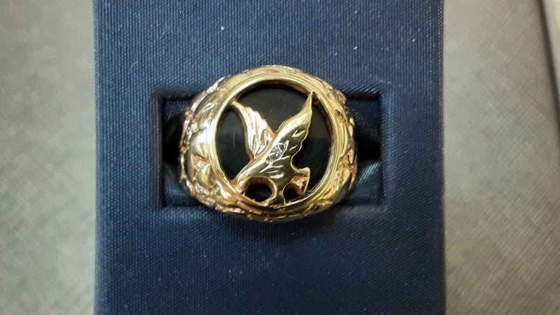 Yellow Gold 10k (.417) 6.1 grams Size 10.5