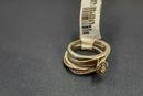 Ring - Engagement Set - Silver 6.9 grams Size 20