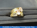 Women's Ring - Yellow Gold 10k (.417) 4 grams Size 20