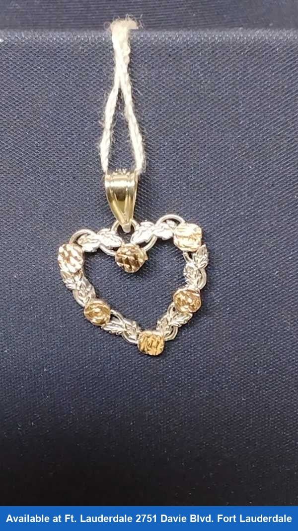 Symbol Pendant - Tricolor Gold 14k (.585) 0.8 grams