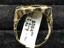 Men's Ring - Yellow Gold 10k (.417) 6.8 grams Size 7.5
