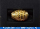 Women's Ring - Yellow Gold 14k (.585) 6.5 grams Size 7.5