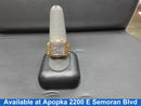 Men's Ring - Yellow Gold 14k (.585) 12.7 grams Size 10